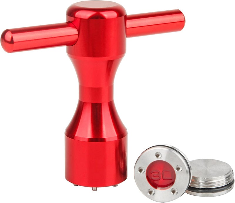 FoFoFo Golf Putter Weights Compatible with Scotty Cameron 2pcs Red 5g/10g/15g/20g/25g/30g/35g/40g/45g with Wrench Kit Set Compatible with Titleist Scotty Cameron Putter Newport - Image 2